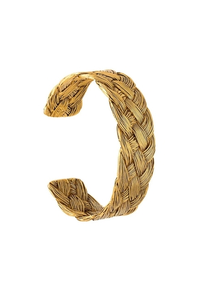 Aurelie Bidermann 'Braided' open bracelet - Metallic