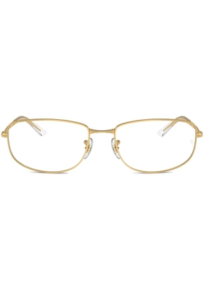 Ray-Ban oval-frame glasses - Gold