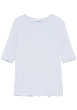 Vince ribbed cotton T-shirt - Blue