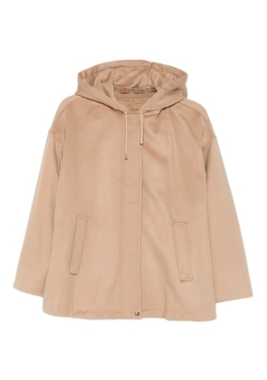 Max Mara hooded coat - Brown