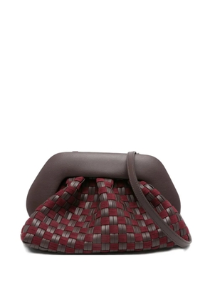 Themoirè Tia woven satchel - Brown