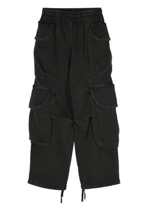 ENTIRE STUDIOS Heavy Gocar mid-rise cargo trousers - Black