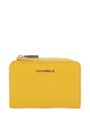 Coccinelle Metallic Soft wallet - Yellow
