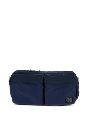 Porter-Yoshida & Co. front-pockets logo-label bag - Blue