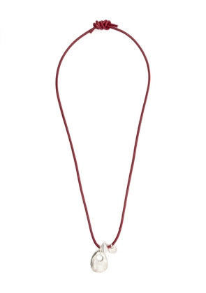 Alighieri The Reader on the Shore choker necklace - Silver