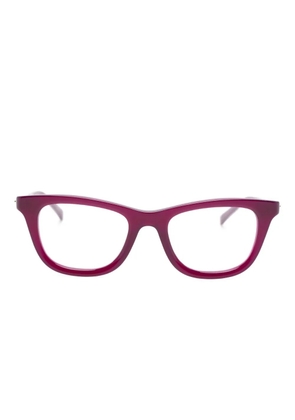 Gucci Eyewear geometric-frame glasses - Purple