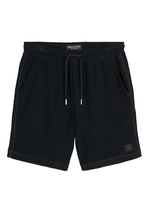 Marc O'Polo drawstring cotton shorts - Blue