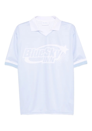 BLUE SKY INN logo-print soccer T-shirt