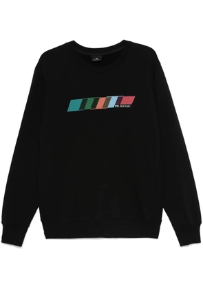 PS Paul Smith stripe-print sweatshirt - Black