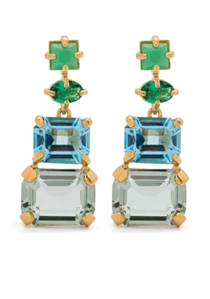 Wouters & Hendrix crystal-embellished pendant earrings - Gold