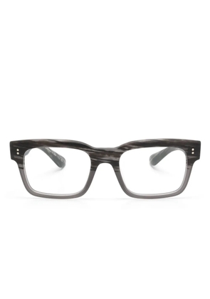 Oliver Peoples Hollins square-frame glasses - Grey