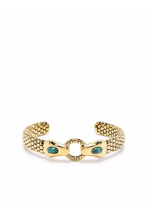 Aurelie Bidermann Tao double-snake cuff - Gold
