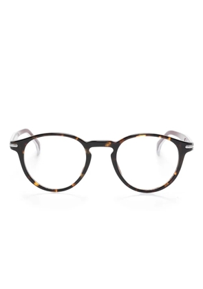 Carrera round-frame glasses - Brown