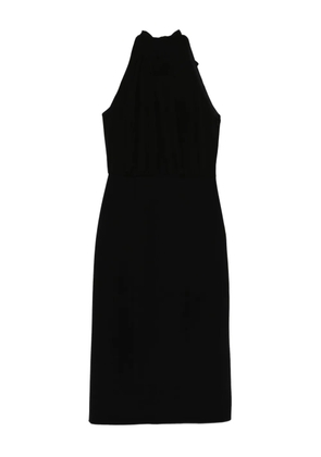 Max Mara halterneck sheath midi dress - Black