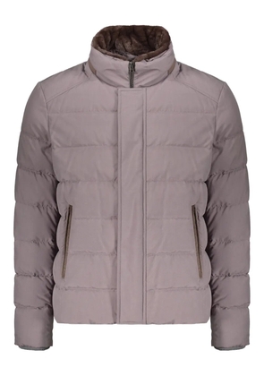 Herno zip quilted jacket - Grey