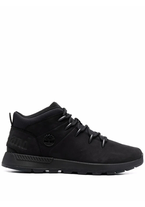 Timberland side logo-plaque sneakers - Black