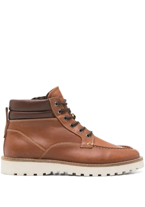 Marc O'Polo Jack leather boots - Brown