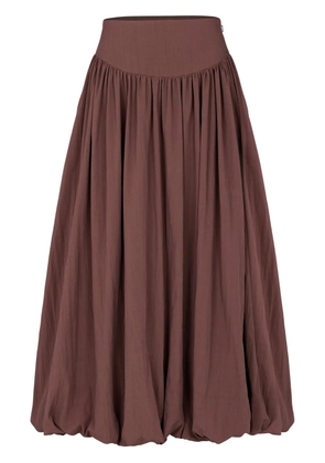 Nicholas Zaira midi skirt - Brown