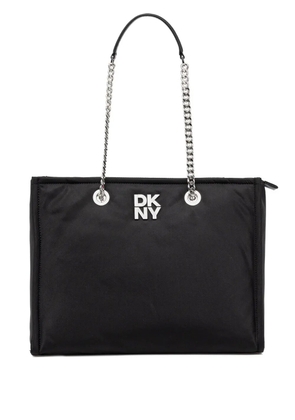 DKNY logo-detail tote bag - Black