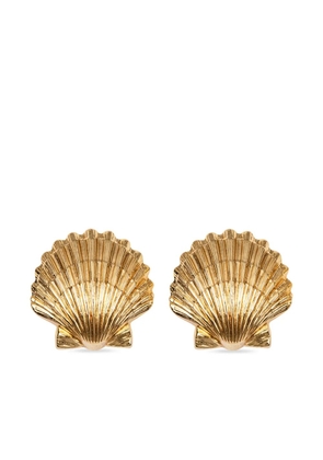Jennifer Behr Mar shell earrings - Gold