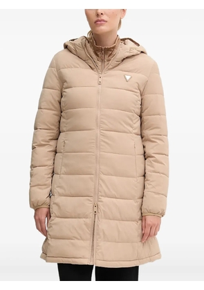 GUESS USA hooded padded coat - Neutrals
