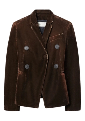 Tory Burch double-breasted blazer - Brown