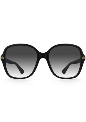 Gucci Eyewear oversize-frame sunglasses - Black