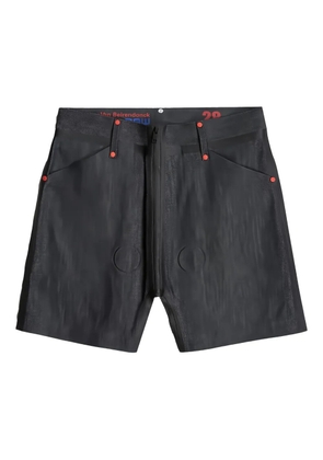 Walter Van Beirendonck x G-STAR logo-print shorts - Blue