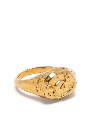 Alighieri Capricorn signet ring - Gold