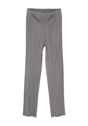 Pleats Please Issey Miyake plissé-effect trousers - Grey