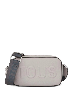 TOUS logo-embossed crossbody bag - Grey