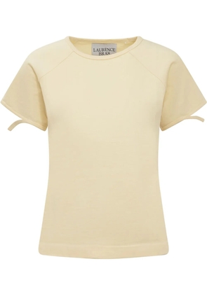 Laurence Bras logo-appliqué T-shirt - Yellow