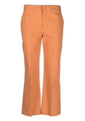 TWINSET cropped tailored trousers - Orange