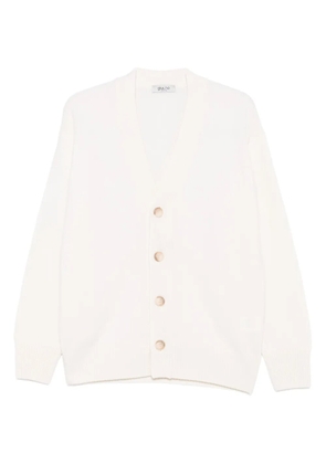GIUUNO V-neck cardigan - White