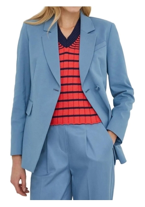Sisley single-button suit jacket - Blue