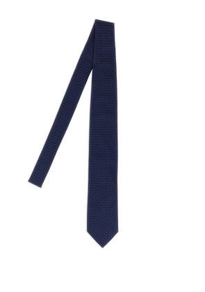 Pal Zileri patterned silk tie - Blue
