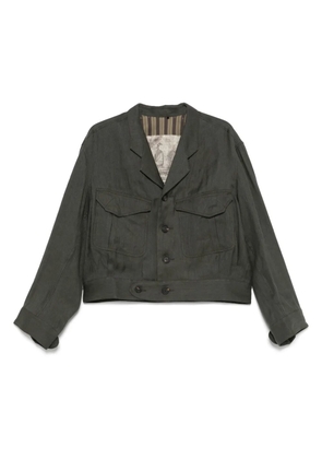 Ziggy Chen notch-lapel jacket - Green
