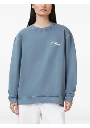 AllSaints Etta Soleil crew-neck sweatshirt - Blue