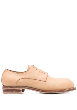 Guidi leather Derby shoes - Neutrals