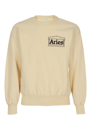 Aries logo sweater - Neutrals
