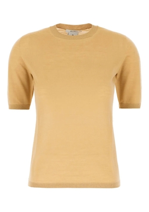 Max Mara short-sleeve crew-neck T-shirt - Brown