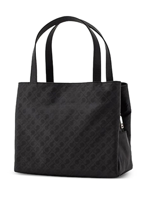 Gherardini geometric-print tote bag - Black