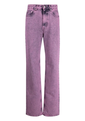 REMAIN Lynn acid-wash jeans - Pink