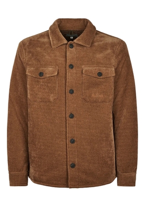 MC2 Saint Barth corduroy pocket shirt - Brown