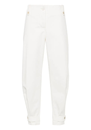 Alexander McQueen cotton trousers - White