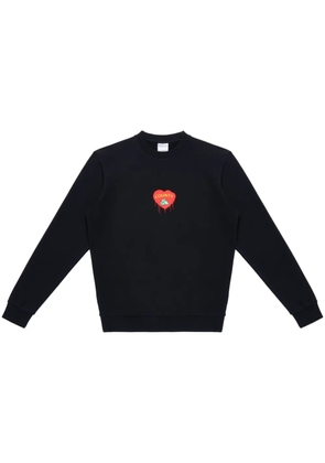 COUNTY OF MILAN Bunny Heart sweatshirt - Black