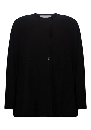 JEI-O double-breasted jacket - Black