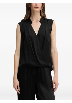 BOSS v-neck blouse - Black