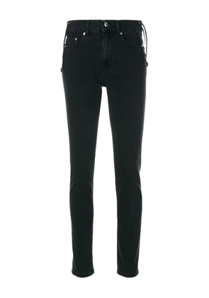 McQ Swallow Laced Harvey slim-cut jeans - Black