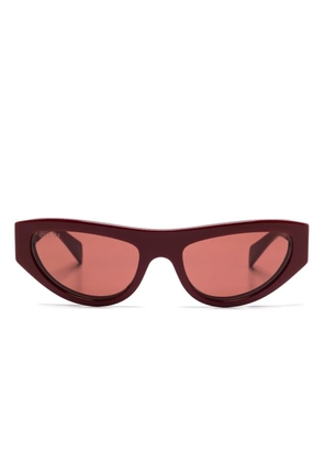 Gucci Eyewear cat-eye-frame sunglasses - Red